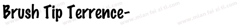 Brush Tip Terrence字体转换